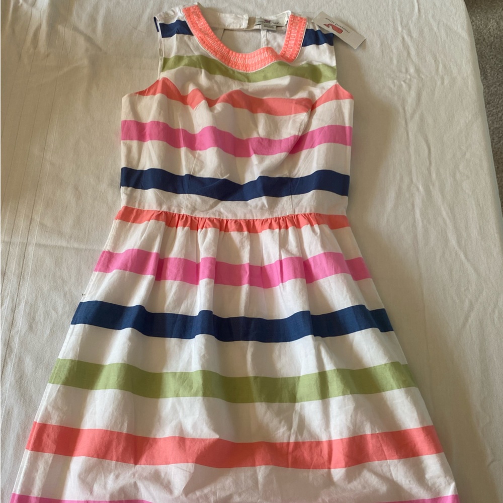 Brand new vineyard vines striped dress